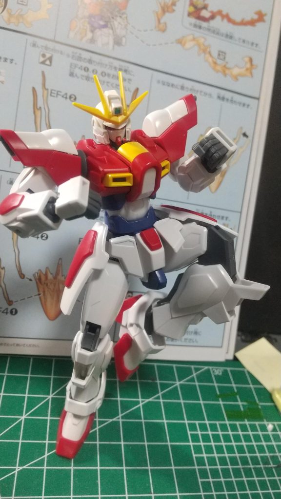 素組の写真です。素体のバランスが良いので写真のようなポーズが取れちゃいます。