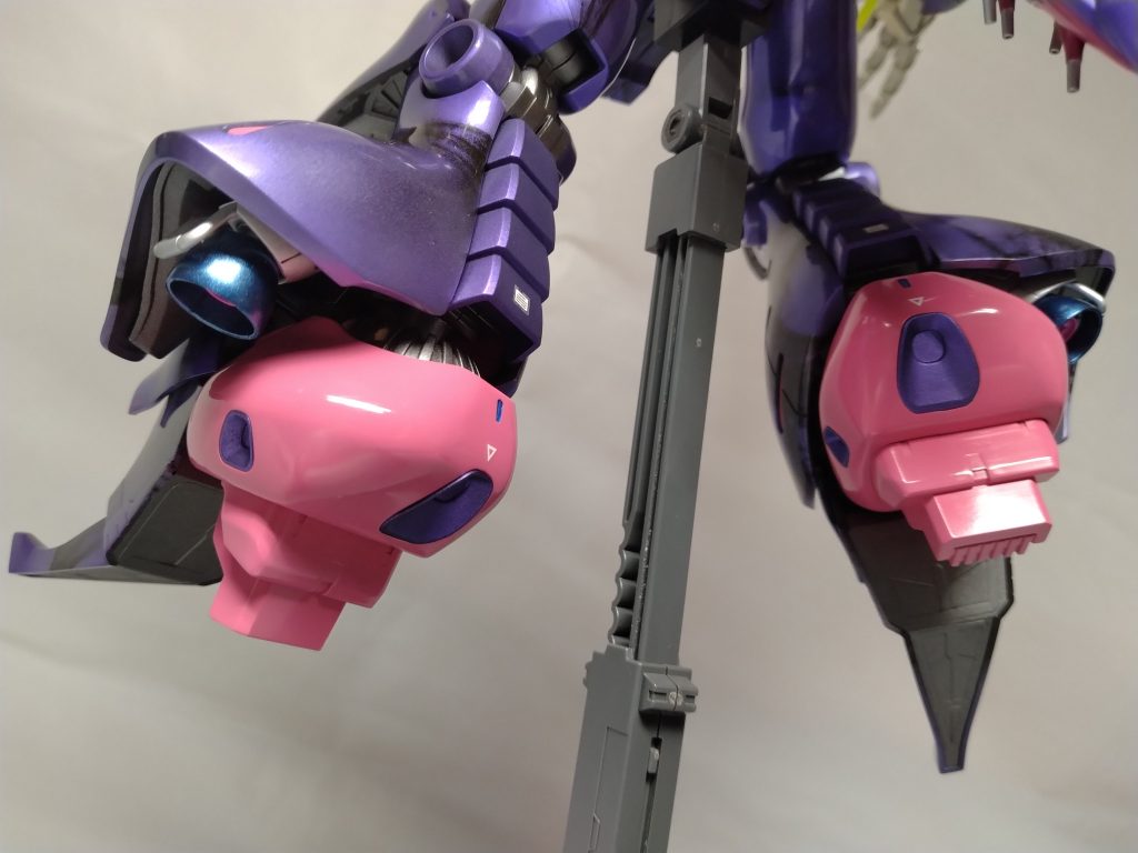 足首にバーニアつけてみました。