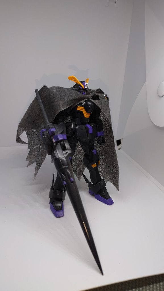 ショットランサーと頭部のアンテナはフルスクラッチです。