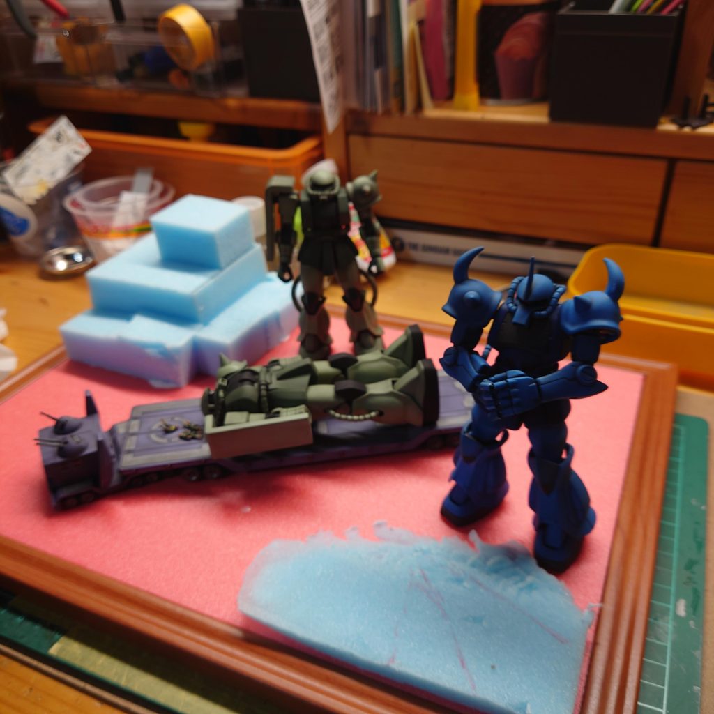 配置決め段階ですね〜！ 