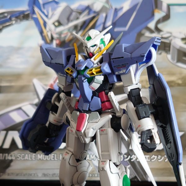 ガンダムエクシア＠筆塗り全塗装