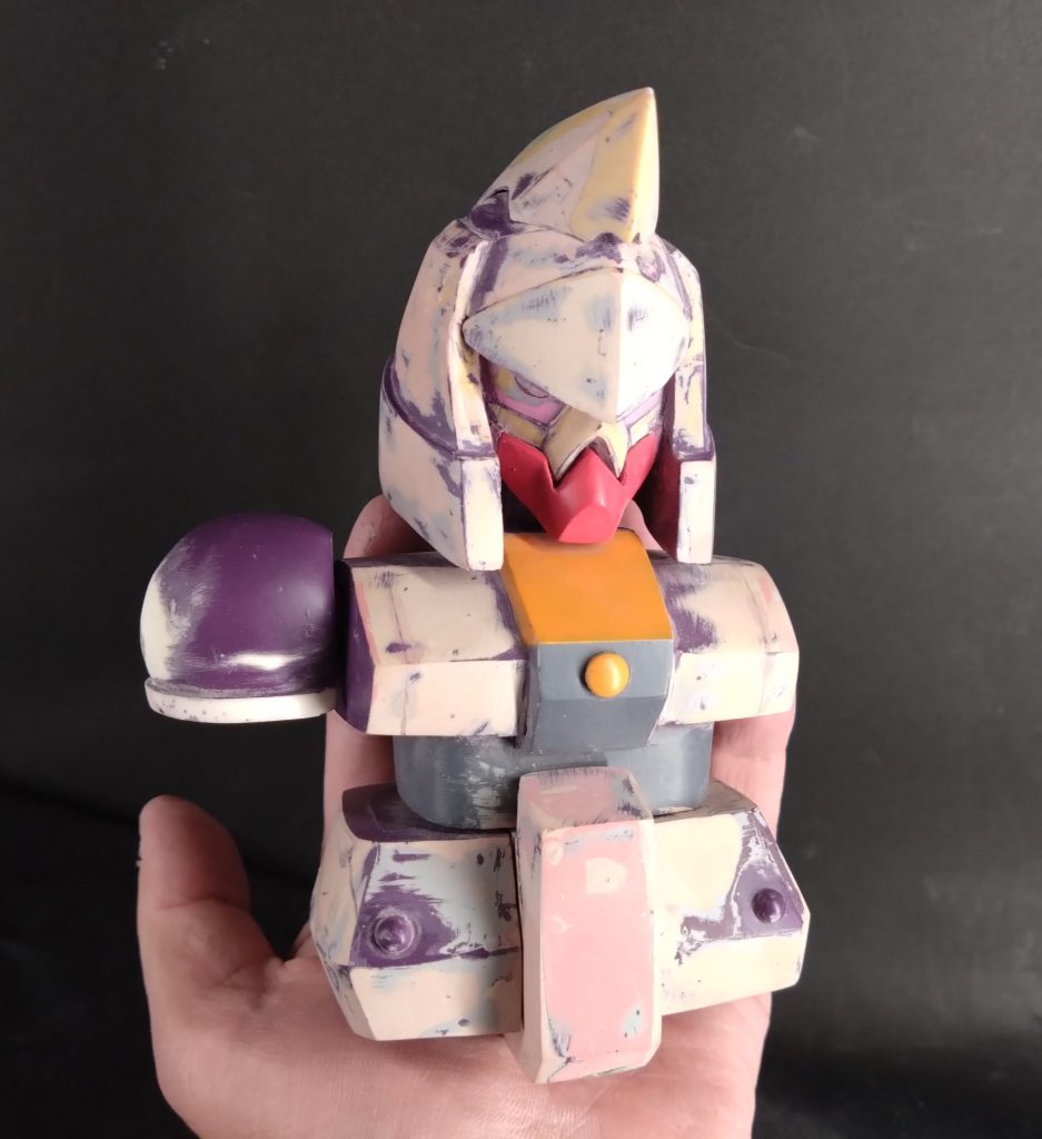 押入れから発掘した時点でボロボロだったので補修しながら表面処理。