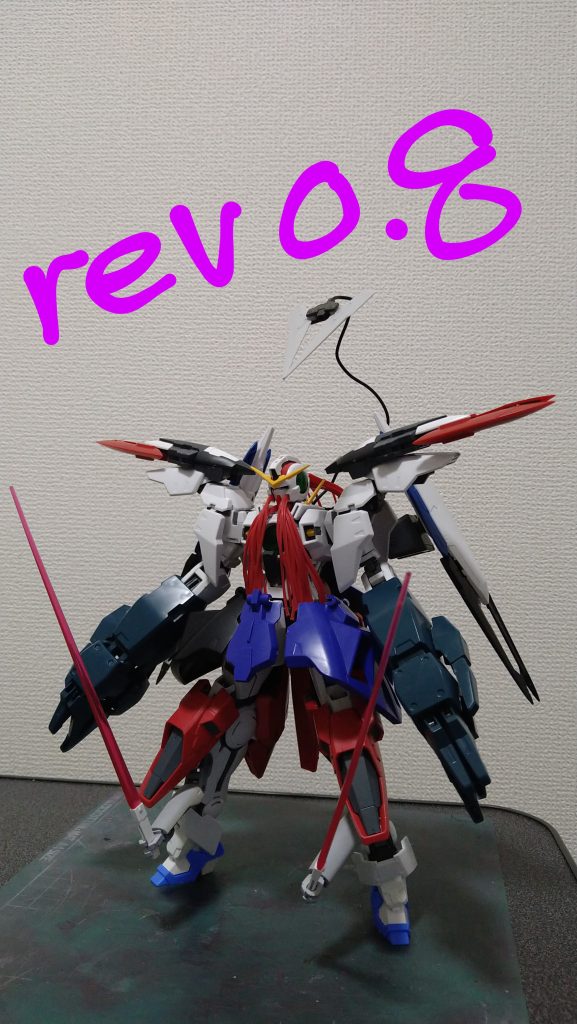 ジャンクパーツでアーマー製作。試行錯誤を経てこんな感じに。