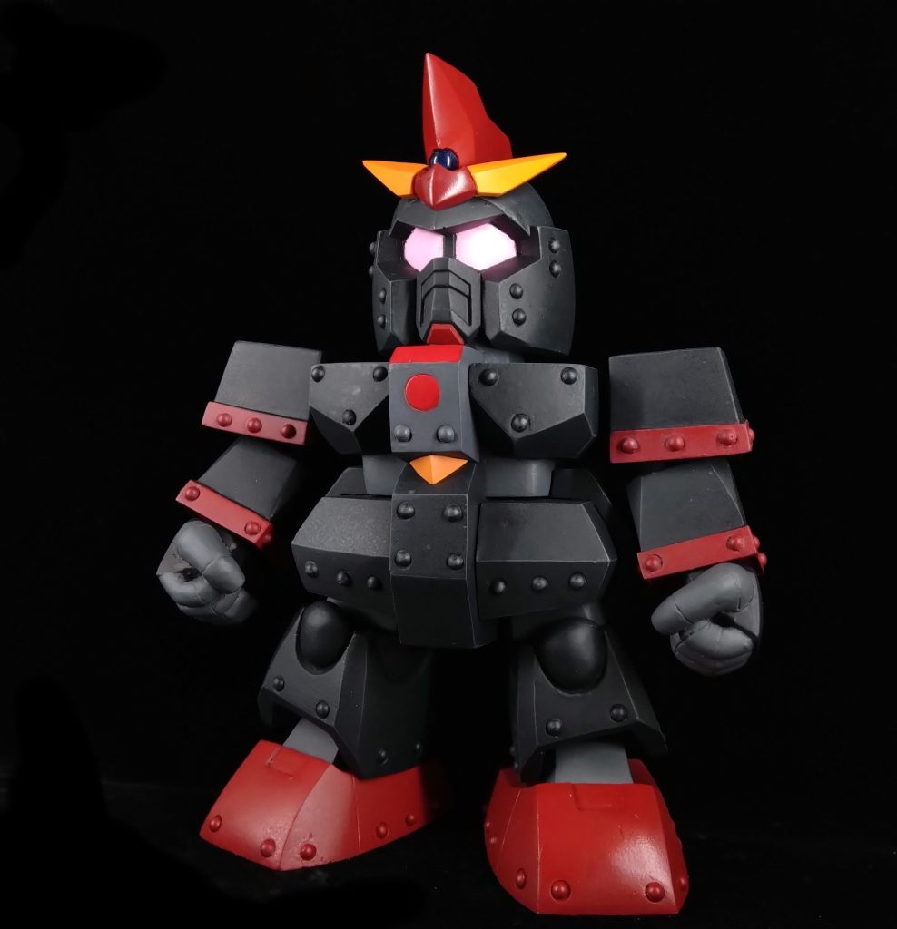 ベースはポリパテの削り出して、手足はレジンで複製。