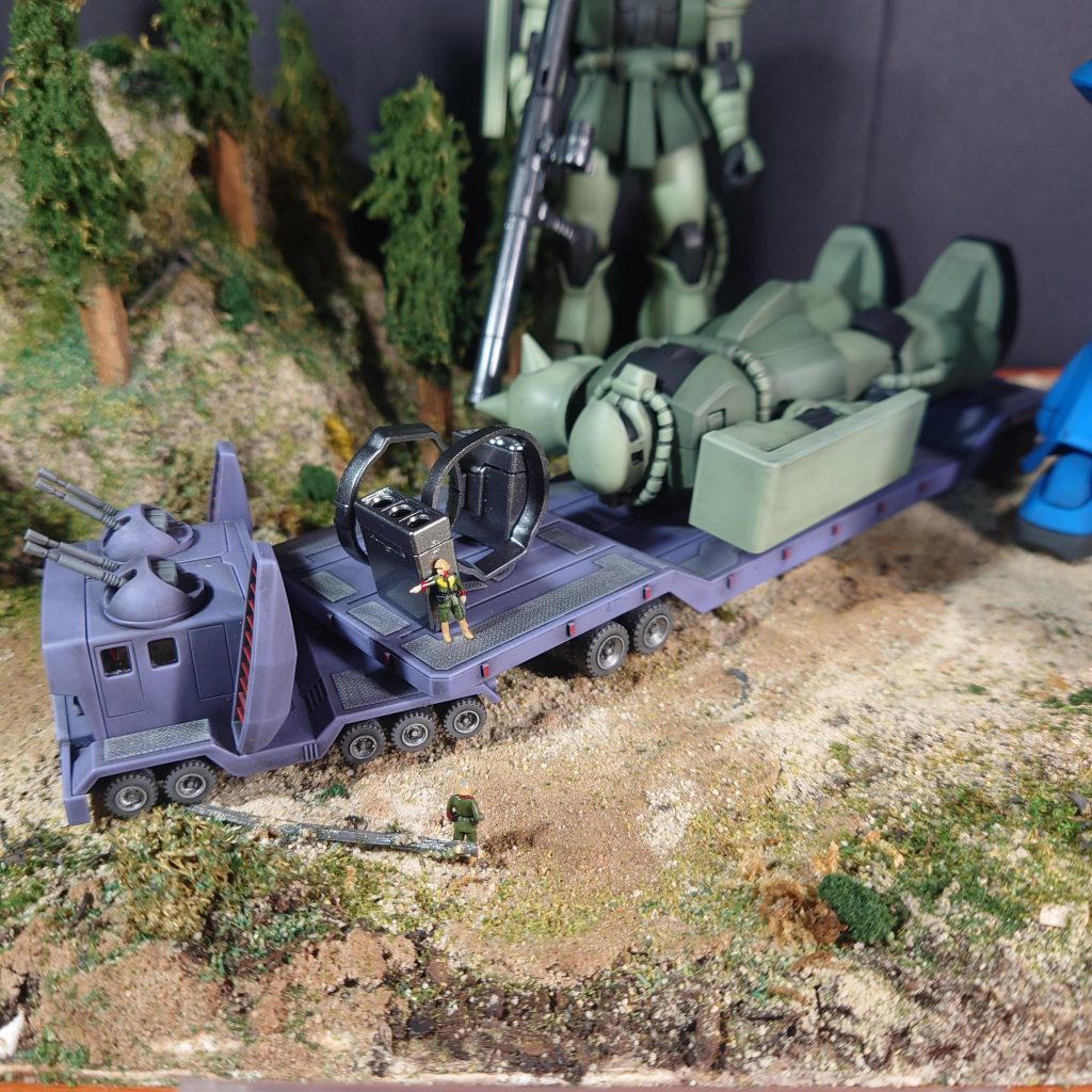 サムソントレーラの塗装と制作は楽しかったですね～。  