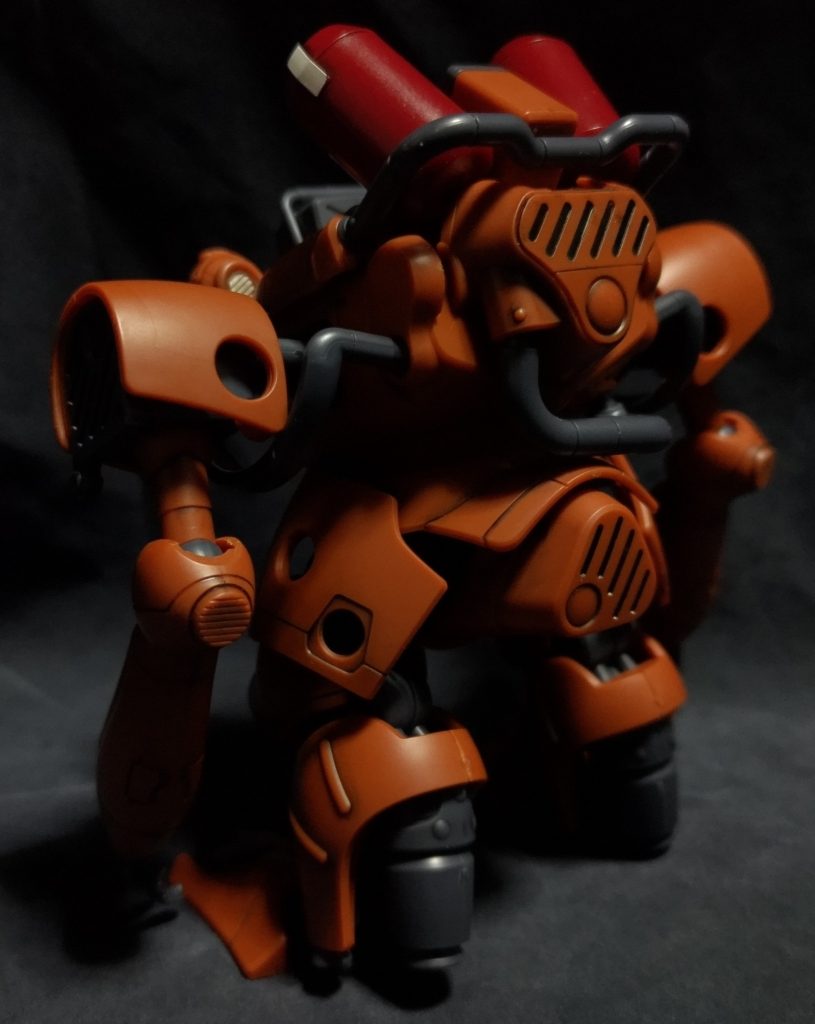 ななめ後ろから。