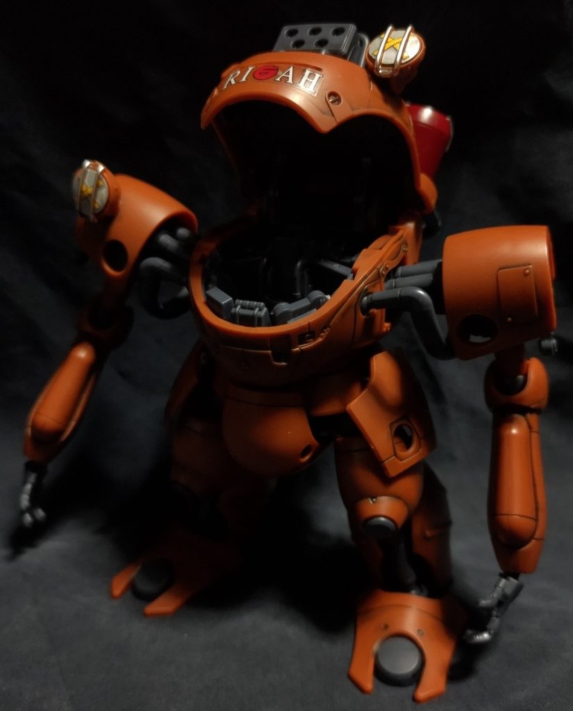 コクピットハッチも開閉しますが、塗装はしていません。以上です、お目汚し失礼しました。