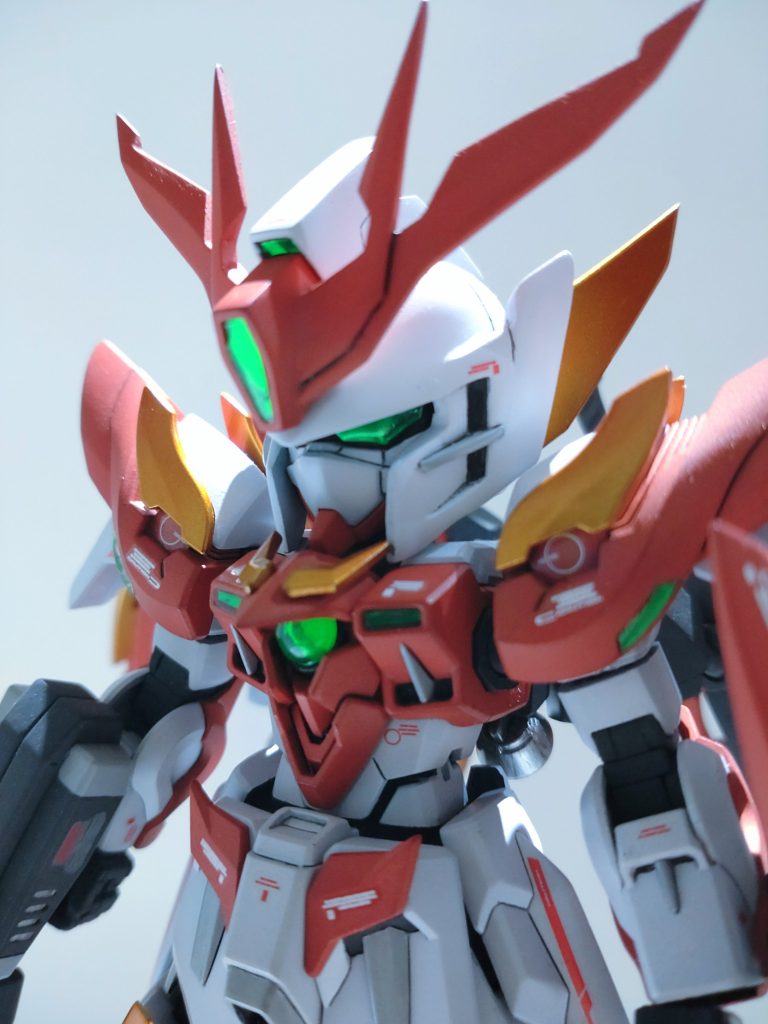 HG×SD ウイングガンダムゼロ炎–4枚目/制作者：どむ