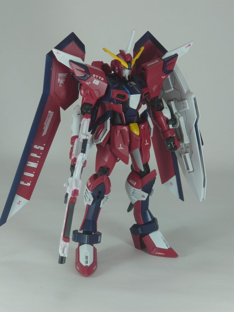 制作は、エアブラシ塗装・筆塗り・スミ入れ・水転写デカール・半光沢トップコートといった感じです。