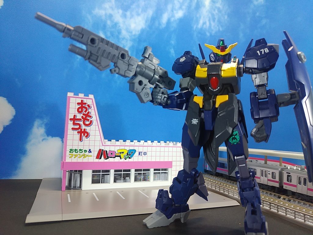 オリジナルの機体を置いたりするのも楽しいです。