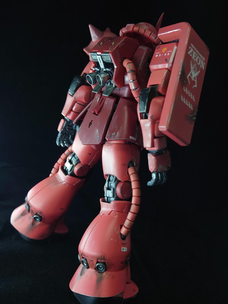 少佐のザクⅡ–3枚目/制作者：SW20