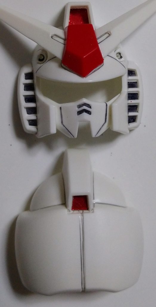 こちら普通のお面。