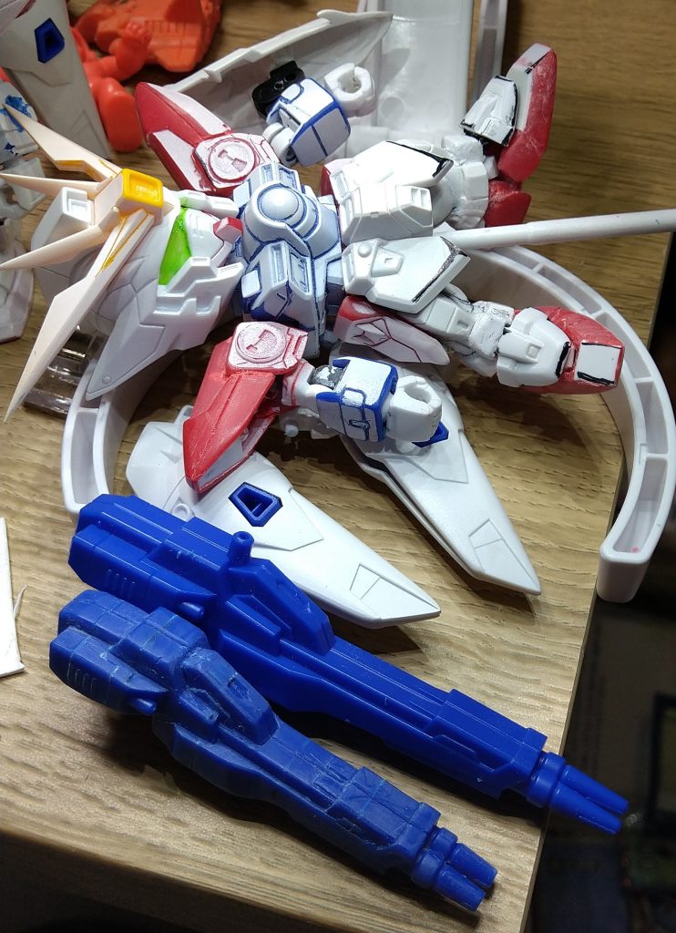 はい、調整しました。ゼロくん の 改修1週間 分 をお収め下さい。。。(gundam-kao5)