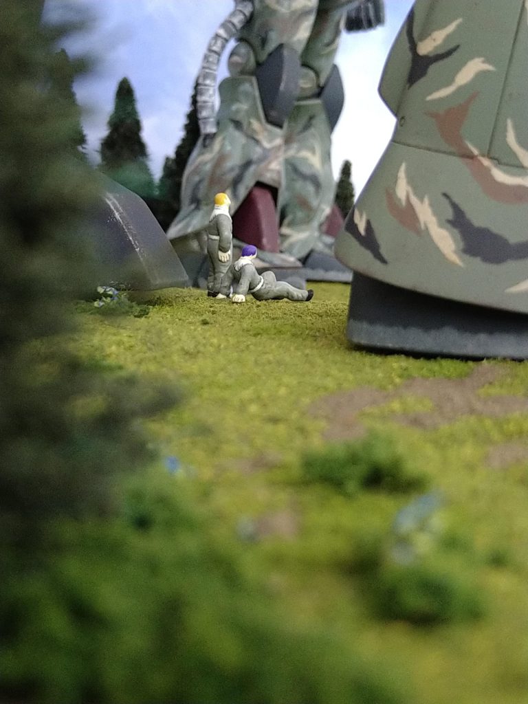 デニスさんとクンツさんの別ショット。この写真、意外と気に入ってます😊