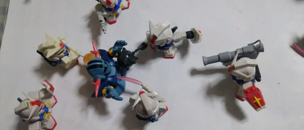 SDガンダム　GX　きっと 君たちも やったこと あるだろゔ。