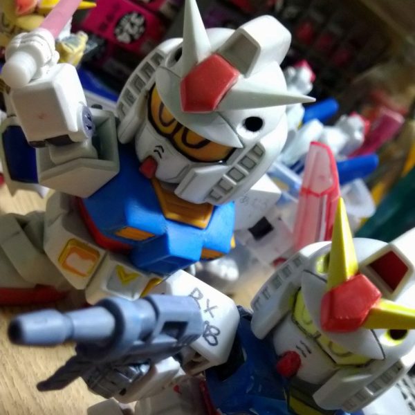 SDガンダム　SF  横スクロールSTG　１ｐ２ｐ