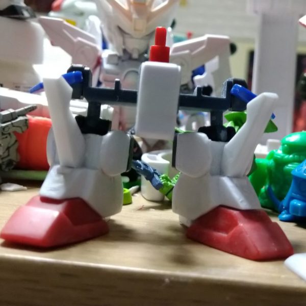 ＢＢ戦士　ＺＺガンダム  Ｃパーツ　改修うぅぅぅ！！②