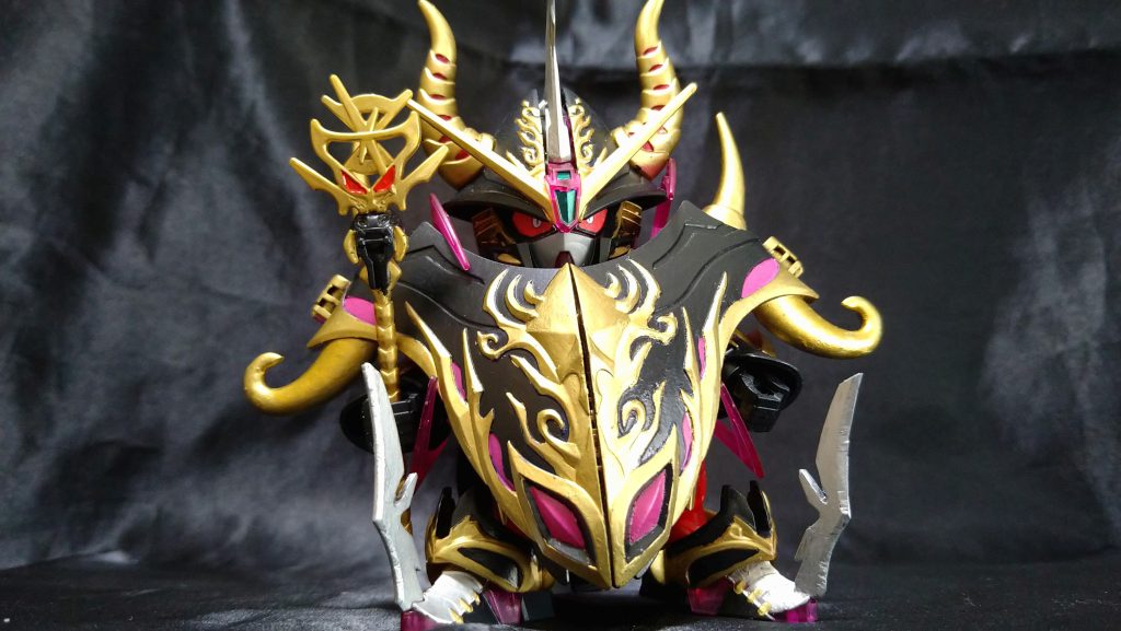 騎士ガンダムのサタンガンダム寄せらしいのでイージスっぽくないのは仕方ないのかも?