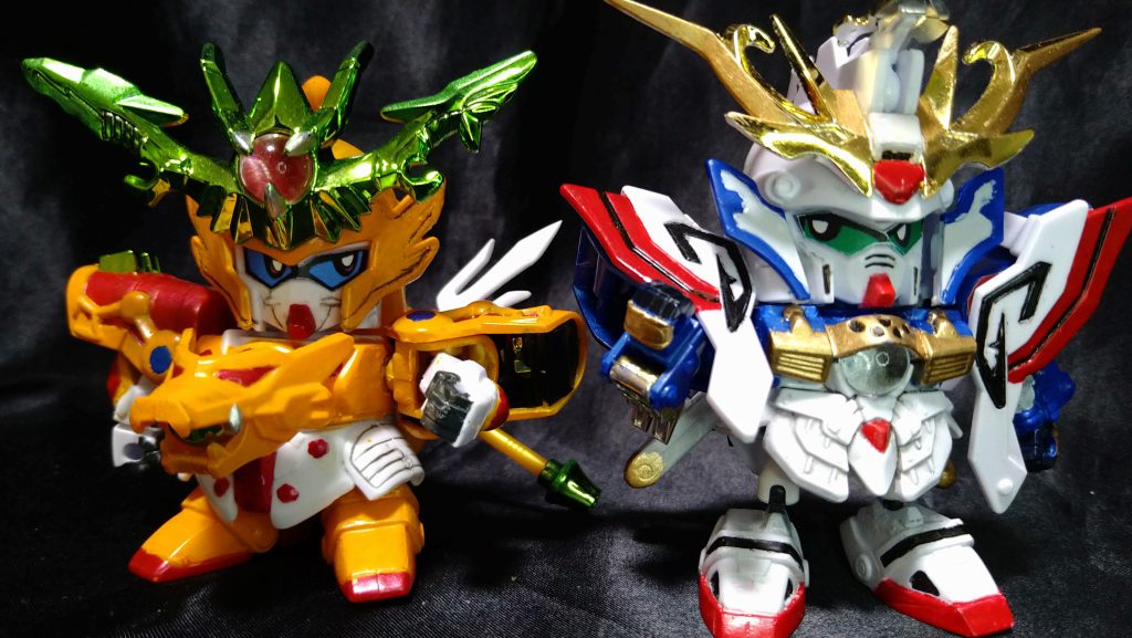 今回は手足稼働改造なし。以前作成した手足稼働改造の號斗丸と比較すると...號斗丸ちょい脚長すぎて気持ち悪くなっちゃってる?