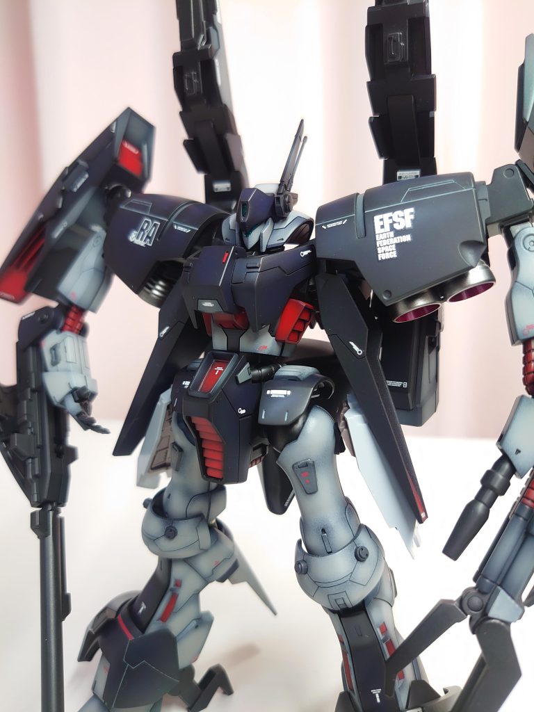 肩の紺のグラデが気に入ってます❗