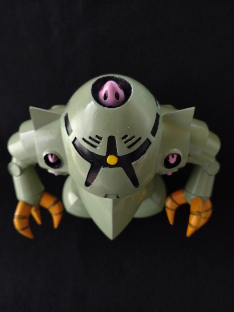 頭部メガ粒子砲。