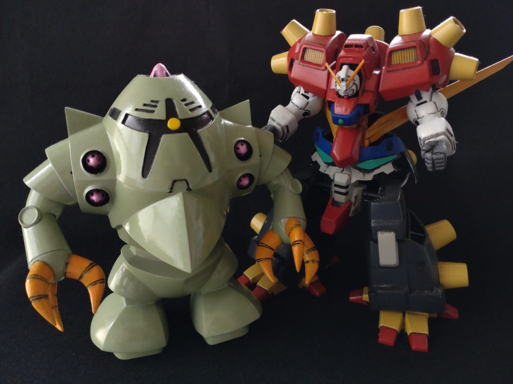 デビルガンダムぐらいデカかった(笑)