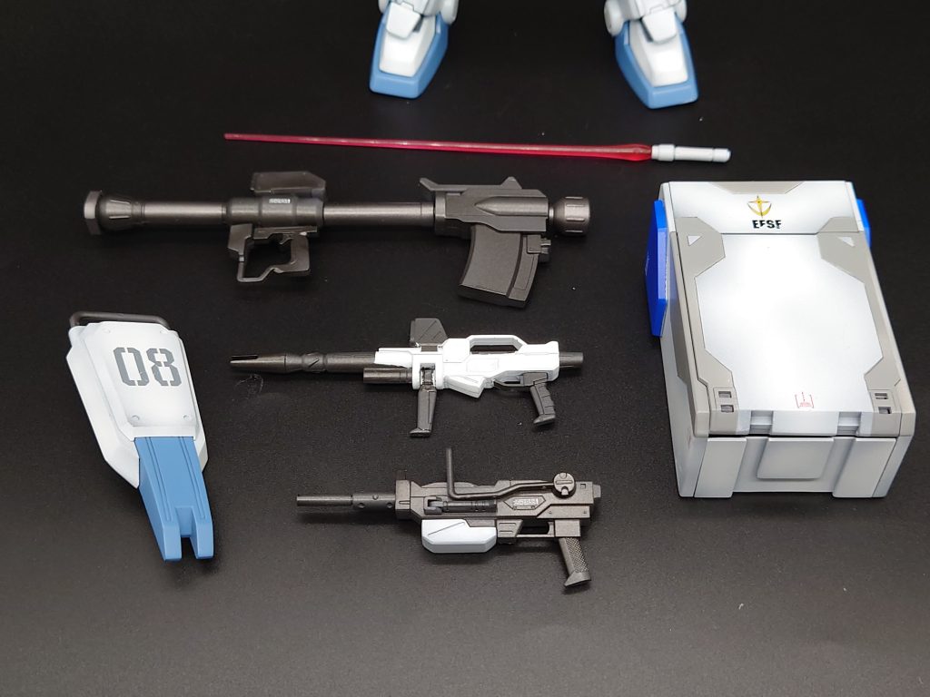 今回装備品も丁寧に塗り分けしました。