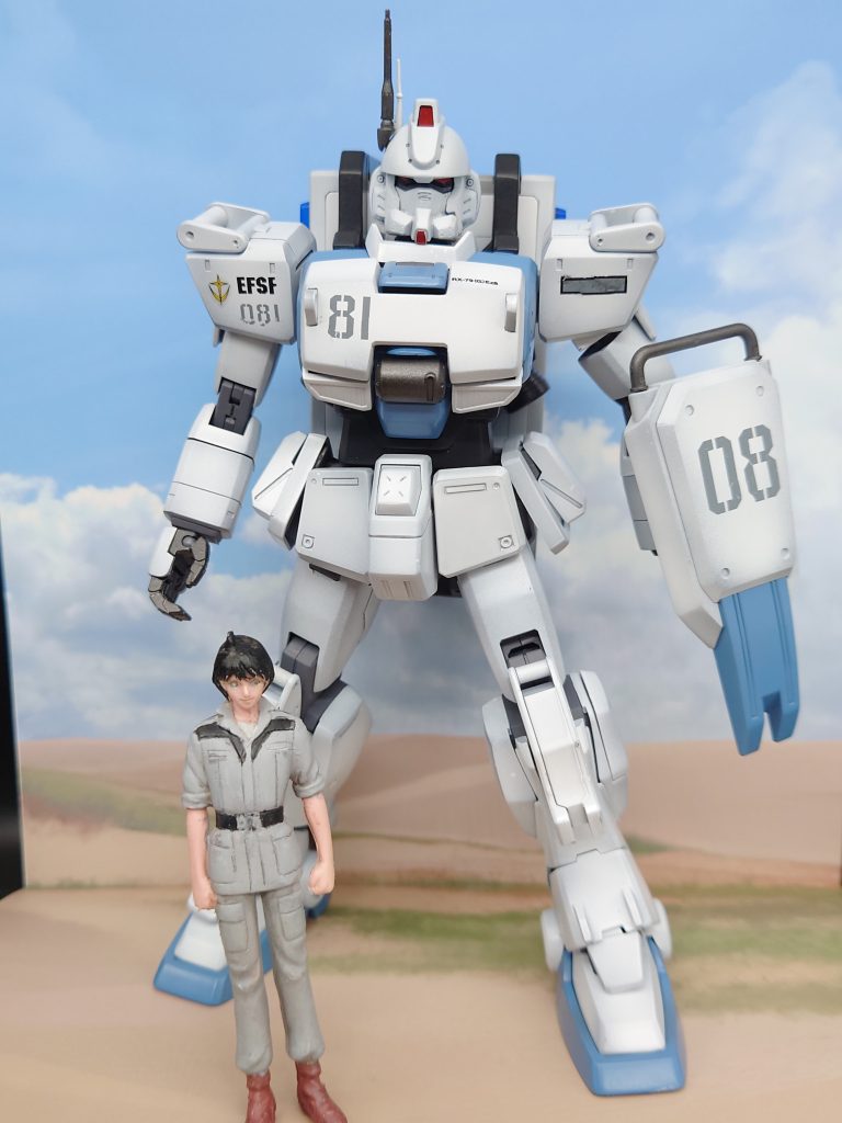 98作目　1/100 MG RX-79［G］地球連邦軍先行量産型モビルスーツ(改修型)ガンダムEz-8