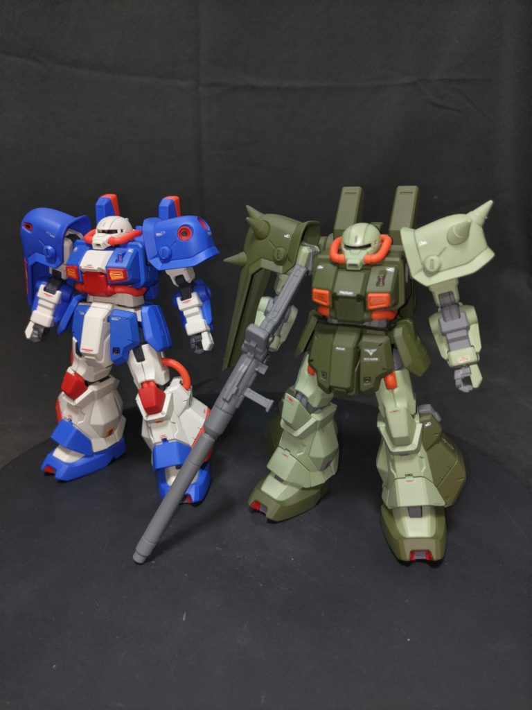 HGホビーハイザックとツーショット