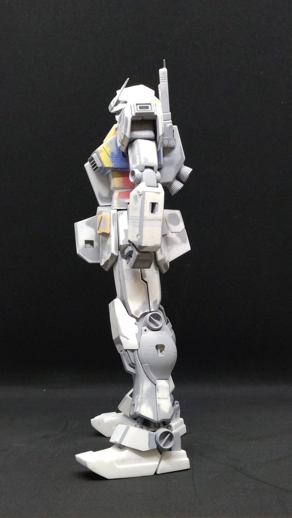 サイドビューカトキスリッパと腰部のボリューム変更がはっきりわかるショットです。