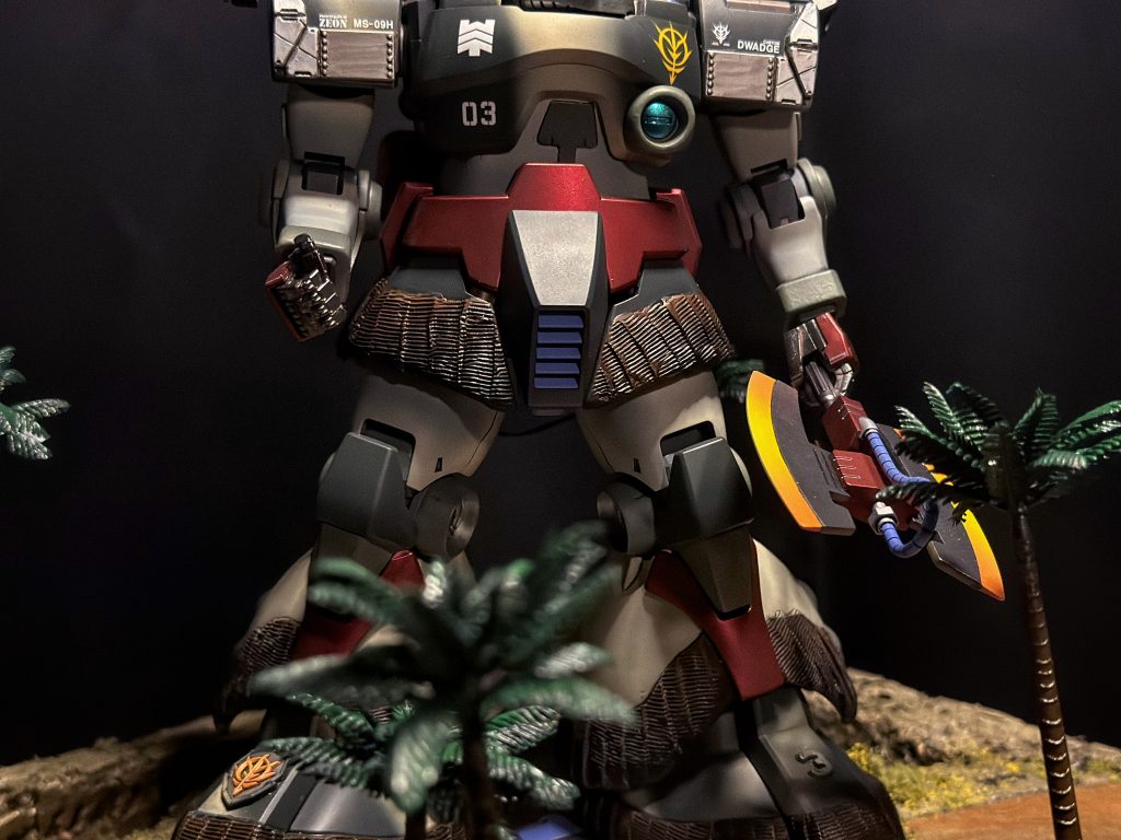 Unit #03: MG 1/100 MS-09H Dwadge Custom–5枚目/制作者:Kitted.gunpla