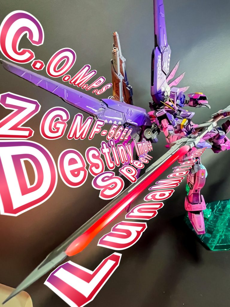 ちょっとガチでラブ○みたいなカラーリングになってしまったと後悔してたのですが、スルメ機体と言いますか…見るたびに好きになってきた初めての機体です。