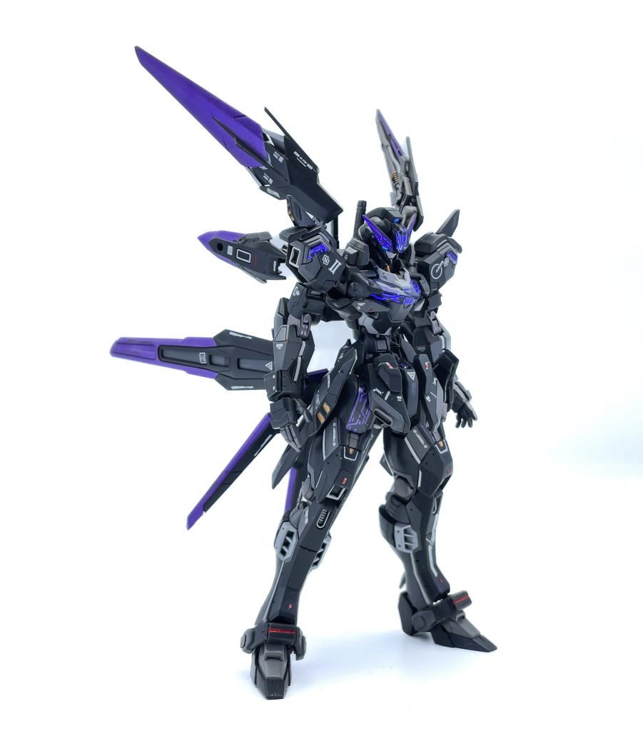 全体ミキシングによるスタイル改修を主に進めました中〜近距離戦を得意とした想定で作っています