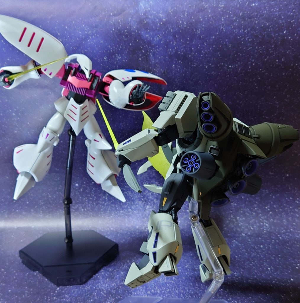 “ハマーン・カーン、覚悟!”“さがれ、小娘!”