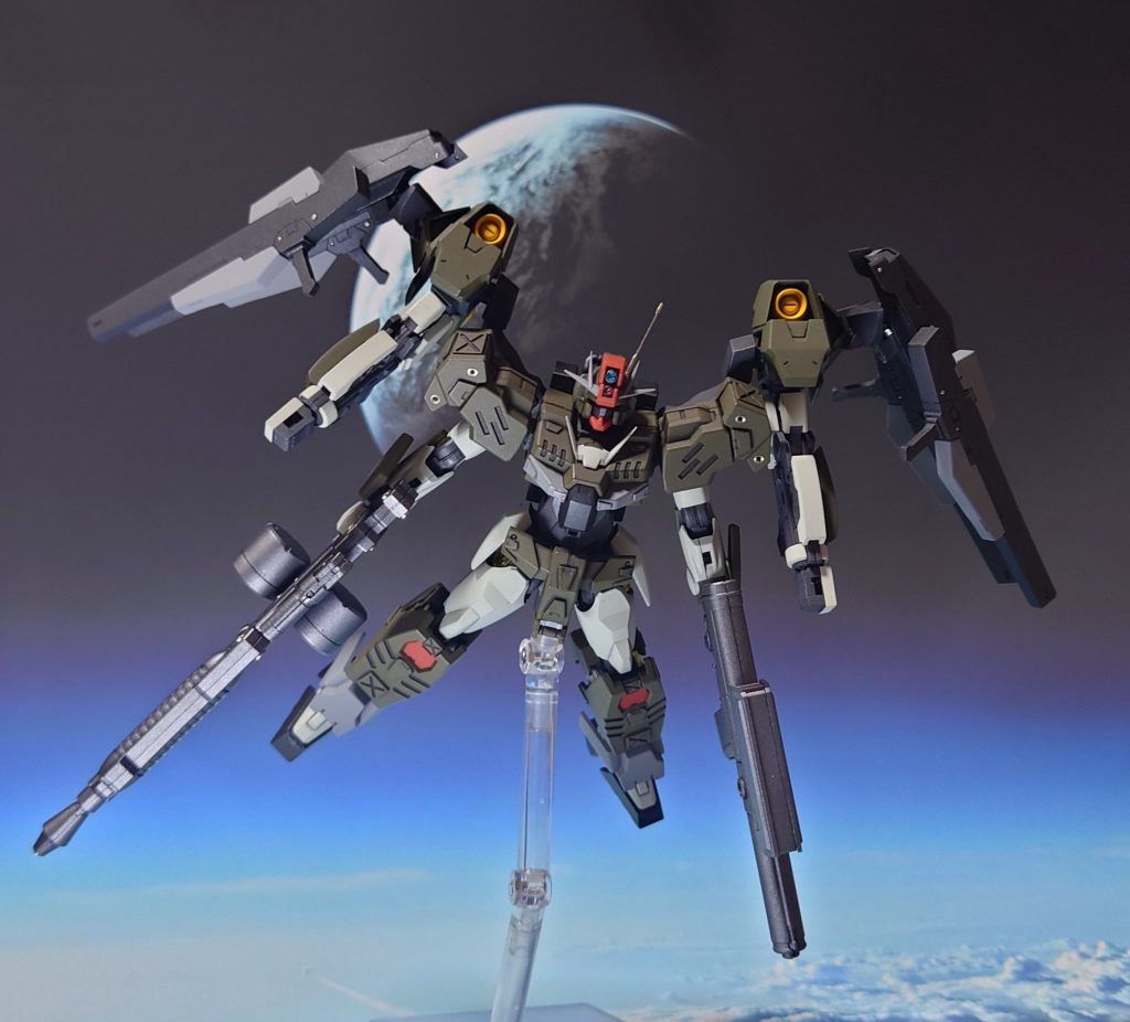 HGGBN 1/144 ガンダムダブルオーコマンドクアンタ Type.GBN+オプションアームズ“バーゼラス”
