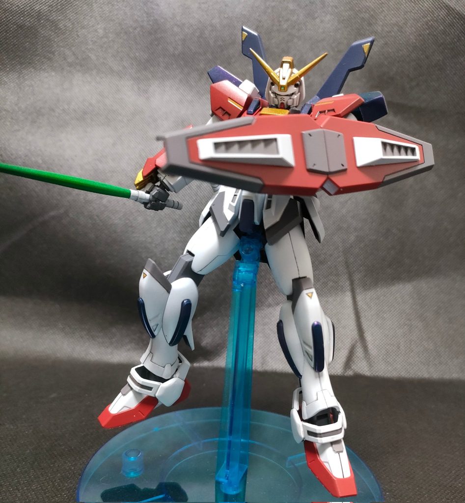 シールド構え。一部色変更してます。