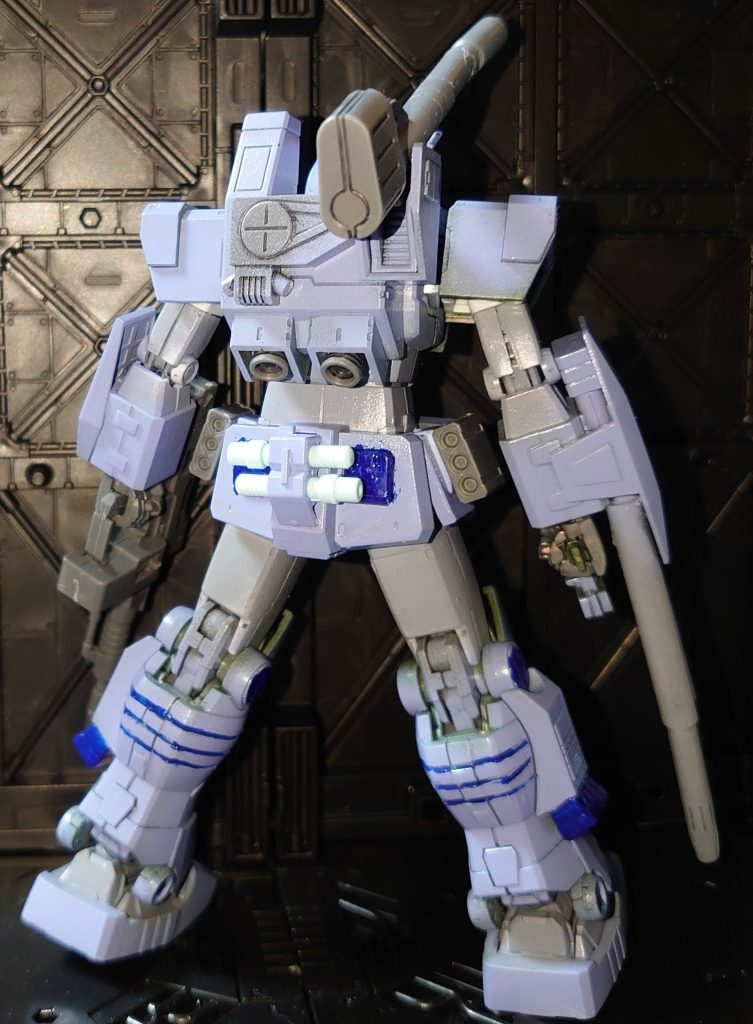 フルアーマーガンダム（すみれ色）–3枚目/制作者：アレス