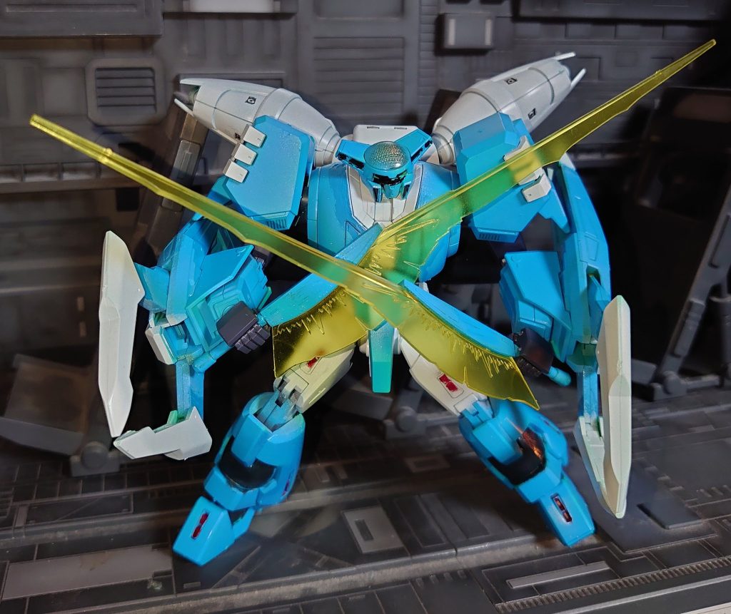 近接特化なので色はユーマライトニング所属は連邦軍FSS