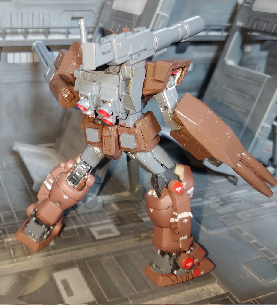 ヘビーガンダム（RGガンダムver1)ベース–6枚目/制作者：アレス