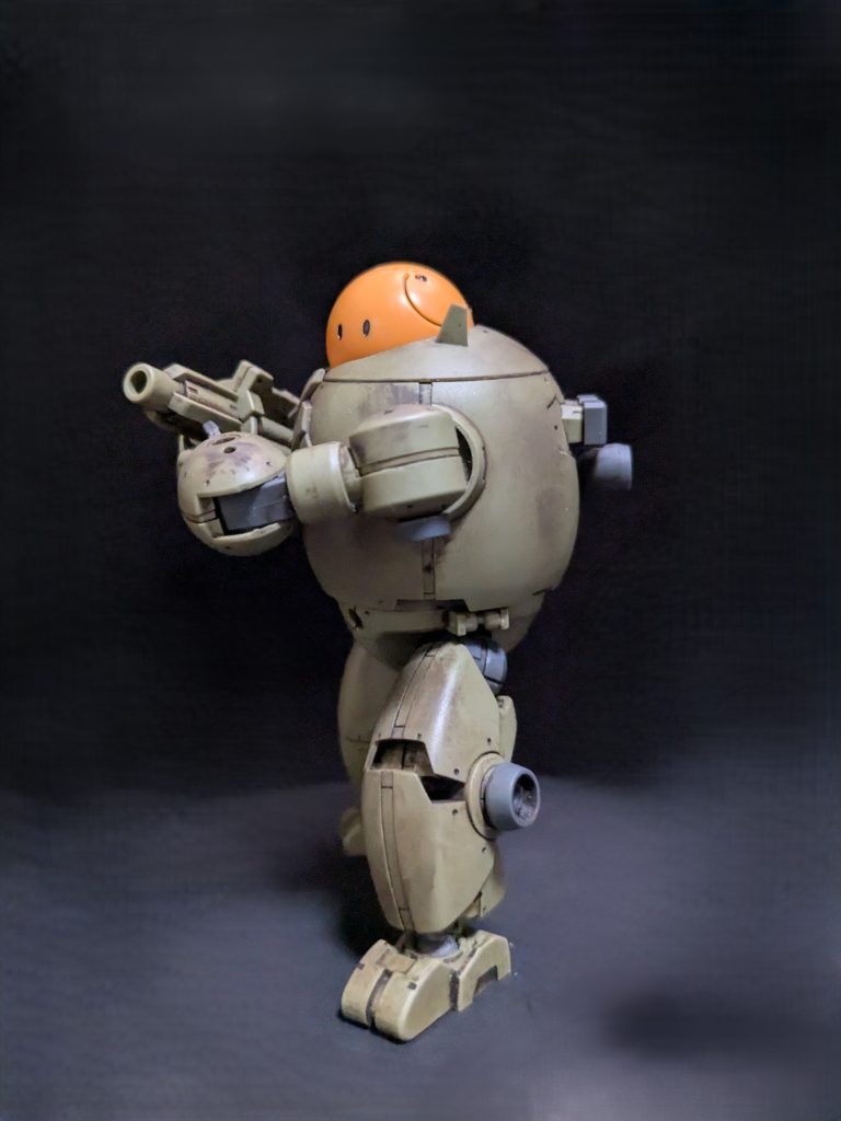 ウェザリングの練習台にもなってもらっています。難しいです。