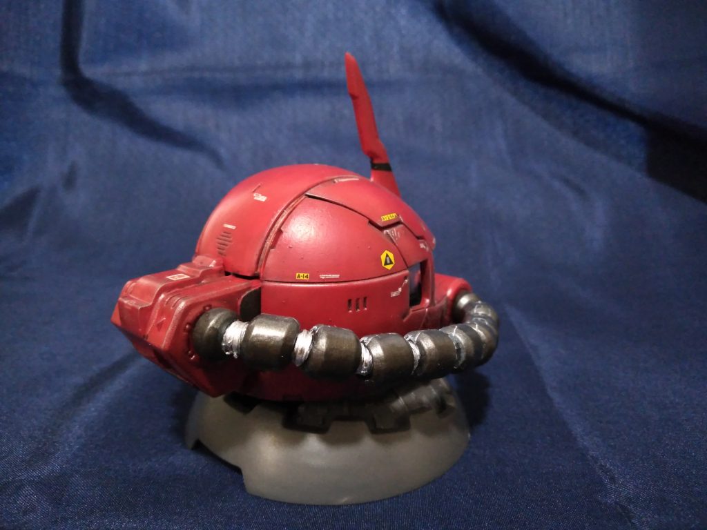 工作的にはアンテナ形状を好みでいじったぐらいで、塗装の方をがんばってみました