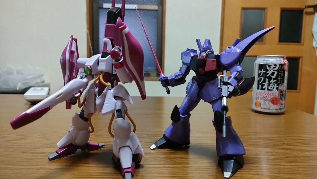 HGガザC　ハマーン専用機と～