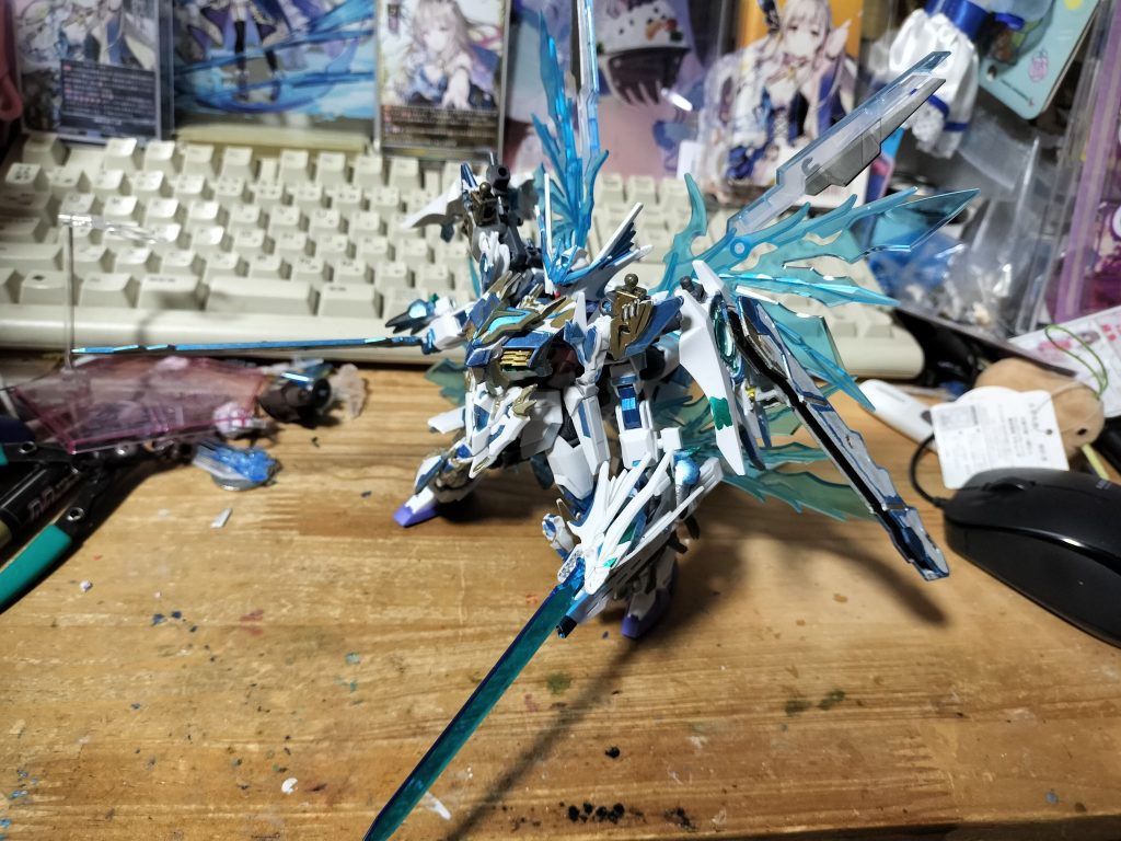 以上ですまあこの姿も今になって少し過去の姿今は少しアニマギアパーツで変わってす(;・∀・) まあこのドラゴンはコツコツ進化してますからね まだ進化の終点は見えてないですw