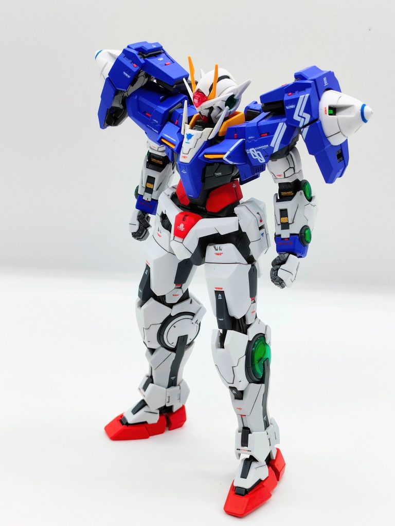 ダブルオーガンダム単体。こちらは安定。