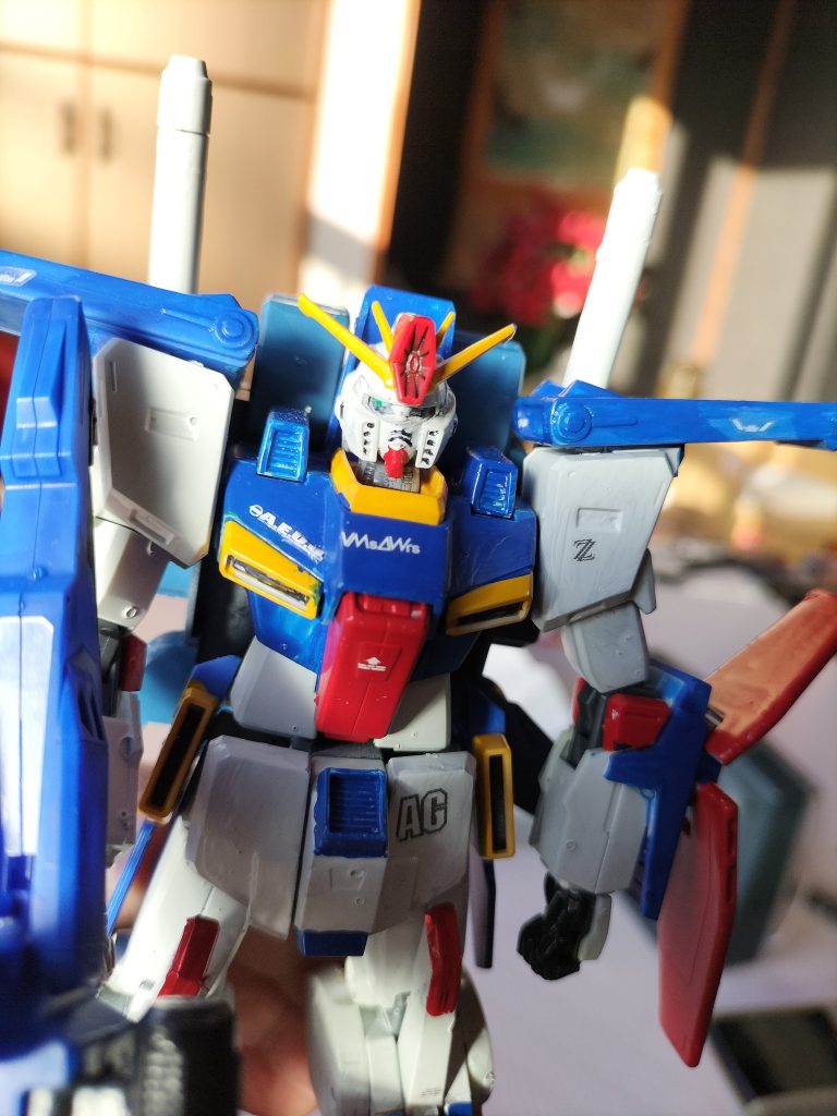 筆塗りなんで、塗りムラができたとこは、少し、塗り直しました。水転写式デカールは、なんせ、小学生の頃、カウンタックを作った時以来だったんで、なかなか手こずりました💦