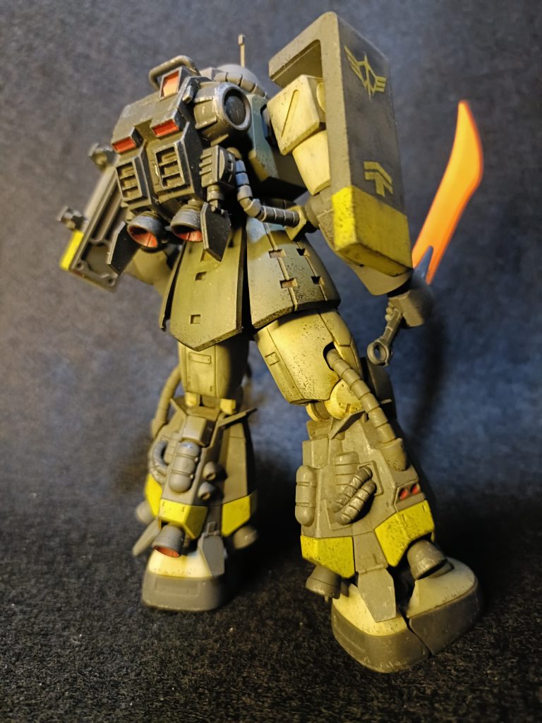 背面。０６Rって背面素敵ですよね。カラーリングは元ネタと思われるフィンランドのエース、エイノ・イルマリ・ユーティライネンの愛機メッサーシュミットを参考に配色してみました。