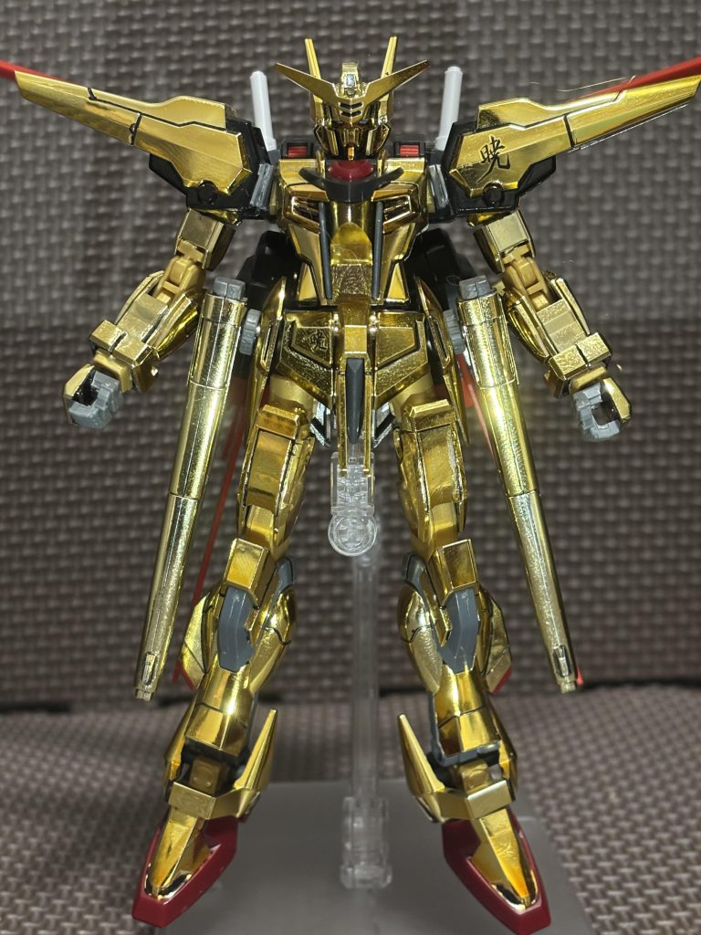 金関節にしたのは、最大稼働状態イメージです！都合の良い設定がデスティニーで出来て感謝