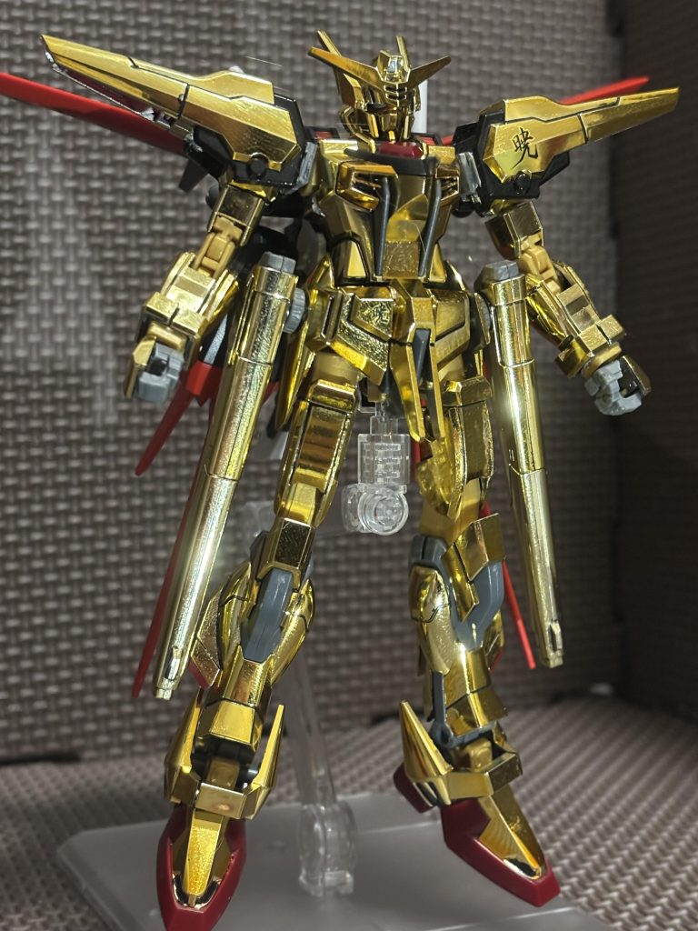 腰にオオワシのビーム砲を手持ち武器として装備