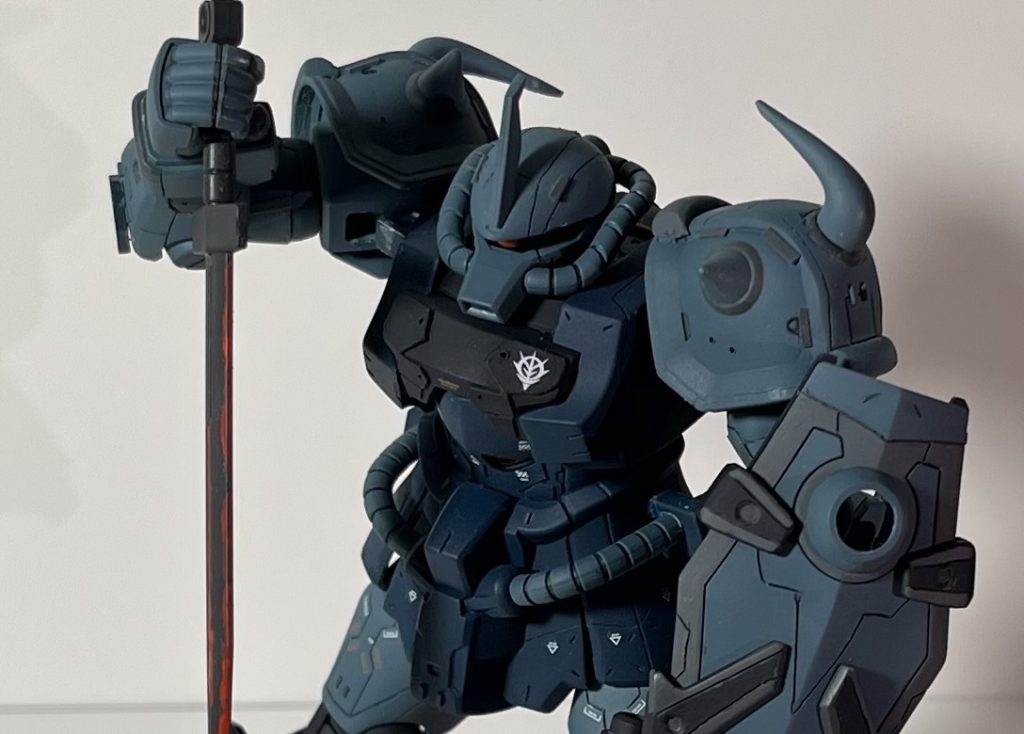 肩の段落ちモールドが1番大変でした。