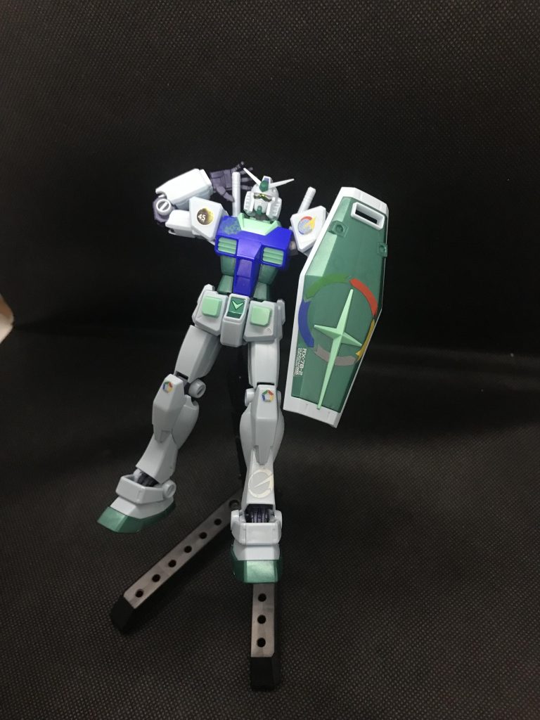 HGガンダム　アースカラー–2枚目/制作者：lunablood